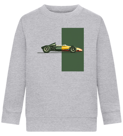 Retro F1 Design - Comfort Kids Sweater_ORION GREY II_front