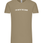 Im With the Band Design - Comfort Unisex T-Shirt_KHAKI_front