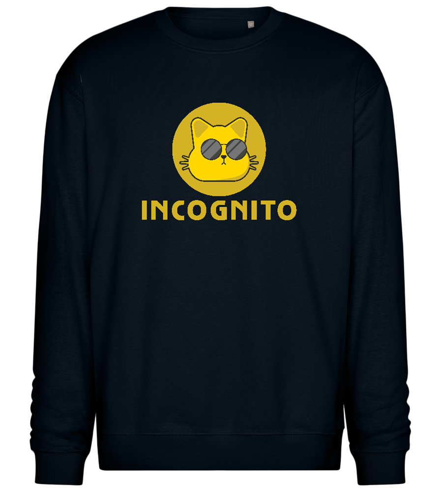 Incognito Design - Comfort Essential Unisex Sweater_BLACK_front