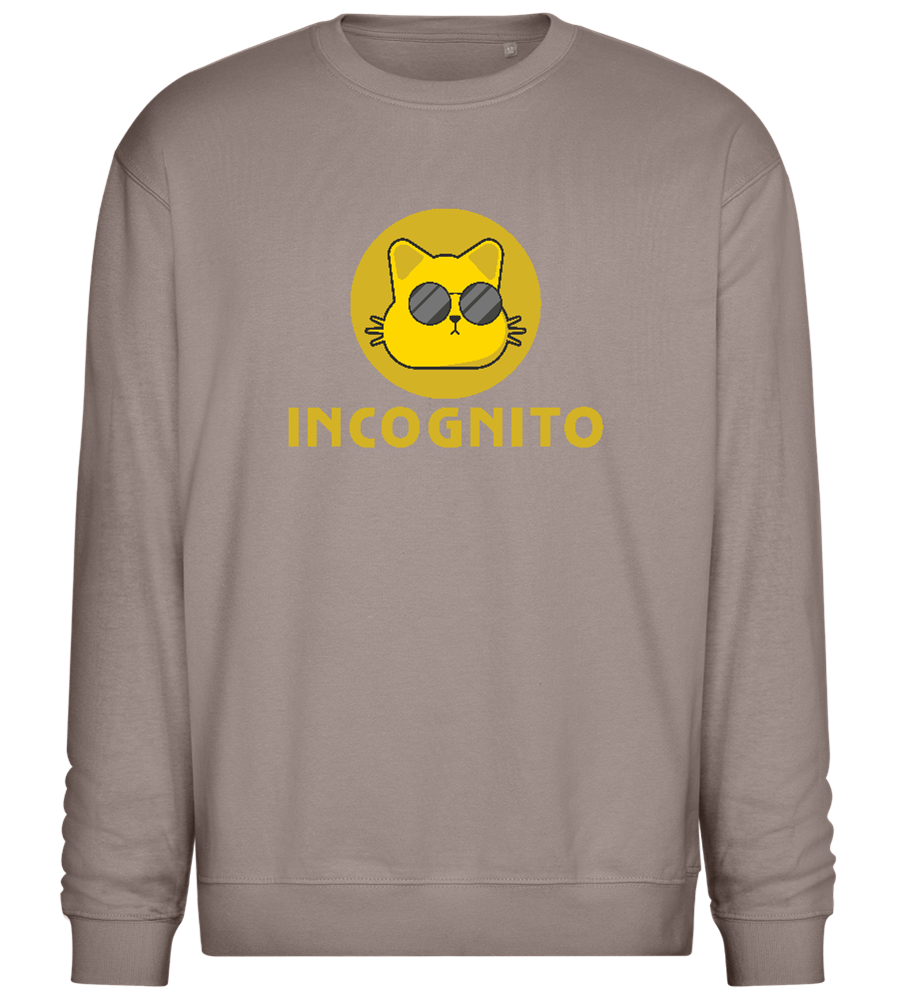 Incognito Design - Comfort Essential Unisex Sweater_CHARCOAL CHIN_front