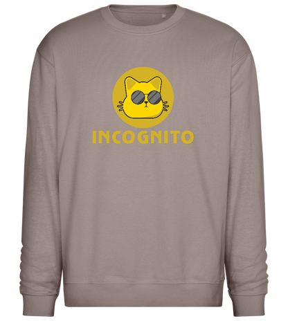 Incognito Design - Comfort Essential Unisex Sweater_CHARCOAL CHIN_front