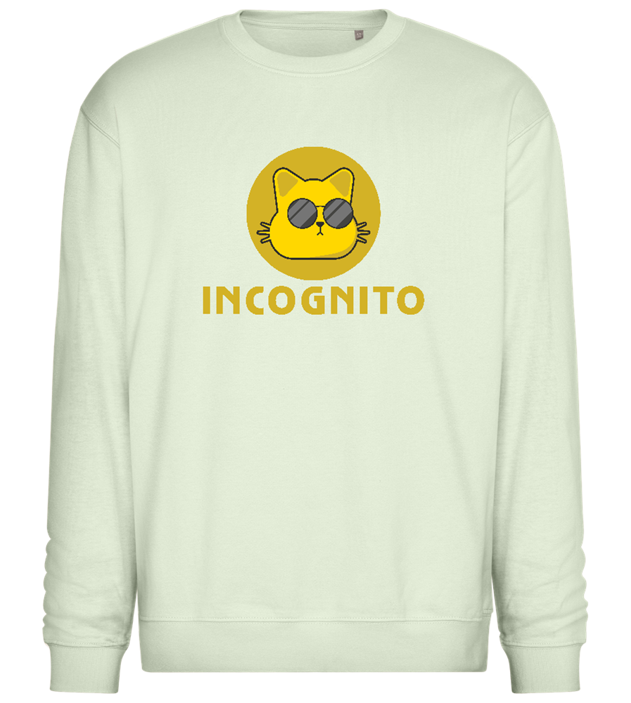 Incognito Design - Comfort Essential Unisex Sweater_CREAMY GREEN_front