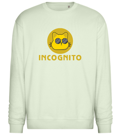 Incognito Design - Comfort Essential Unisex Sweater_CREAMY GREEN_front