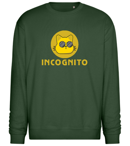 Incognito Design - Comfort Essential Unisex Sweater_GREEN BOTTLE_front