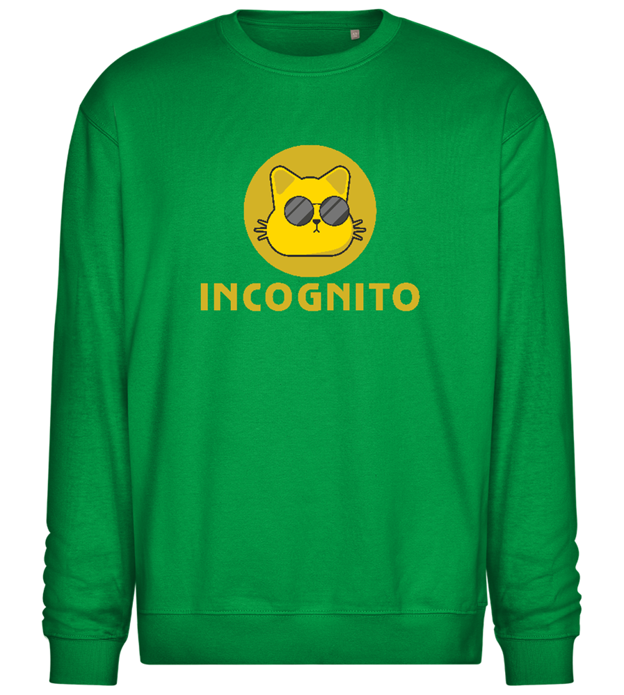 Incognito Design - Comfort Essential Unisex Sweater_MEADOW GREEN_front