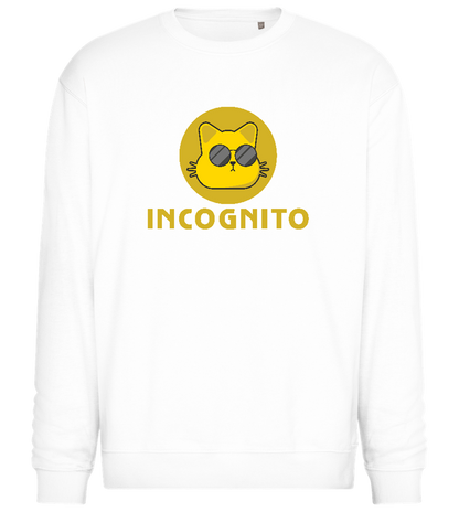 Incognito Design - Comfort Essential Unisex Sweater_WHITE_front