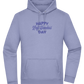 Happy Left Handers Day Design - Premium Essential Unisex Hoodie_BLUE_front