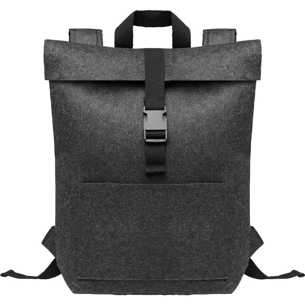 Felt Laptop Backpack_STONE GREY_DETAILEDIMAGE_front_2