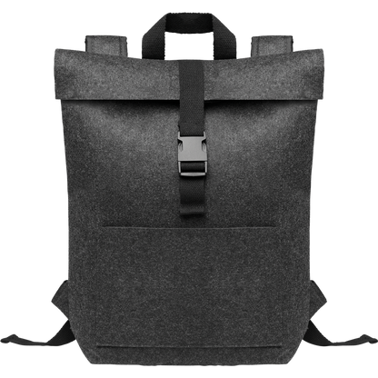 Felt Laptop Backpack_STONE GREY_DETAILEDIMAGE_front_2