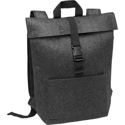 Felt Laptop Backpack_STONE GREY_DETAILEDIMAGE_front_1
