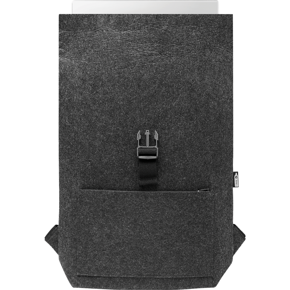 Felt Laptop Backpack_STONE GREY_DETAILEDIMAGE_front_3