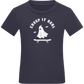 Creep It Real Halloween Design - Comfort kids fitted t-shirt_FRENCH NAVY_front