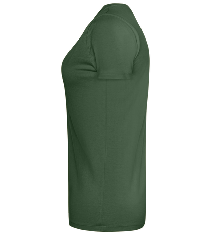 Pastel Fever Design - Premium women's t-shirt_GREEN BOTTLE_left