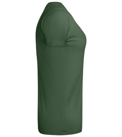 Pastel Fever Design - Premium women's t-shirt_GREEN BOTTLE_right