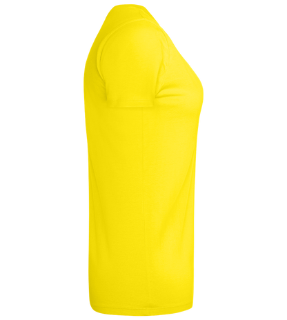 Pastel Fever Design - Premium women's t-shirt_YELLOW_right