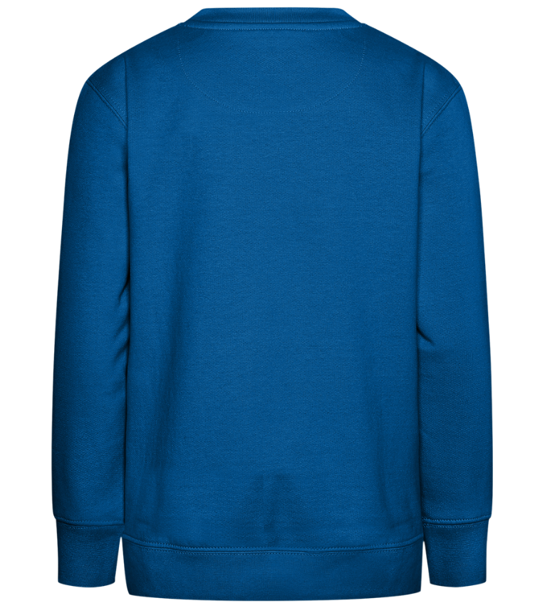 Player R7 Design - Comfort Kids Sweater_ROYAL_back