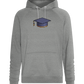 Pixelated Hat Design - Comfort unisex hoodie_ORION GREY II_front