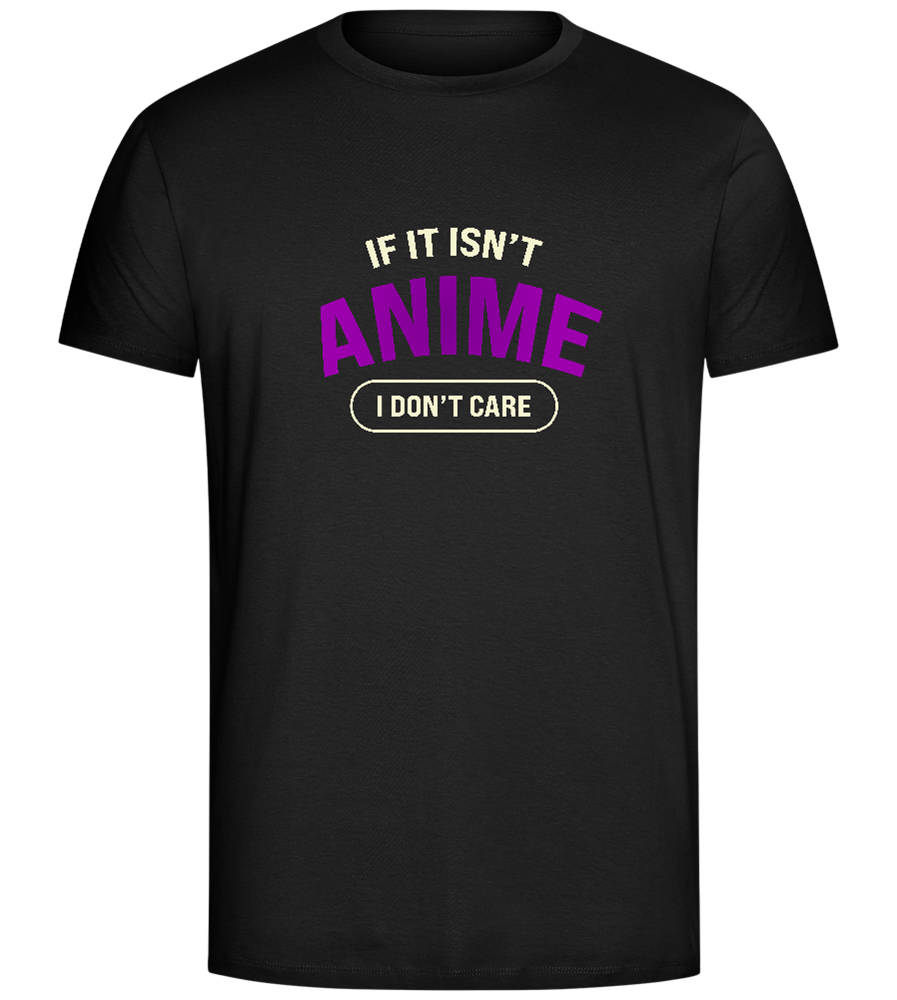 If it isn't Anime Design - Comfort Unisex T-Shirt_DEEP BLACK_front