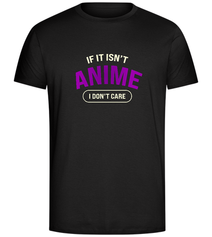 If it isn't Anime Design - Comfort Unisex T-Shirt_DEEP BLACK_front