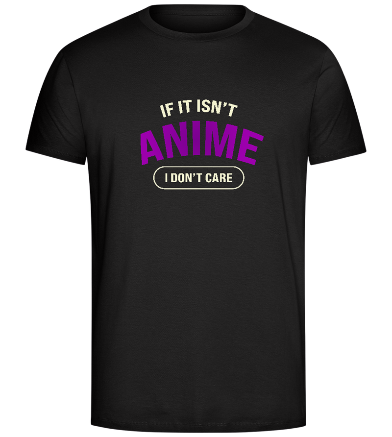 If it isn't Anime Design - Comfort Unisex T-Shirt_DEEP BLACK_front