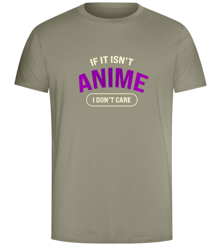 If it isn't Anime Design - Comfort Unisex T-Shirt_KHAKI_front