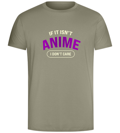 If it isn't Anime Design - Comfort Unisex T-Shirt_KHAKI_front