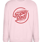 This Is What A Super Dad Looks Like Design - Comfort Essential Unisex Sweater_LIGHT PEACH ROSE_front