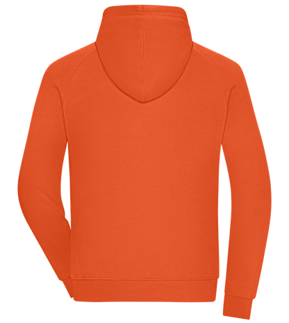 Whiskey Glass Design - Comfort unisex hoodie_BURNT ORANGE_back