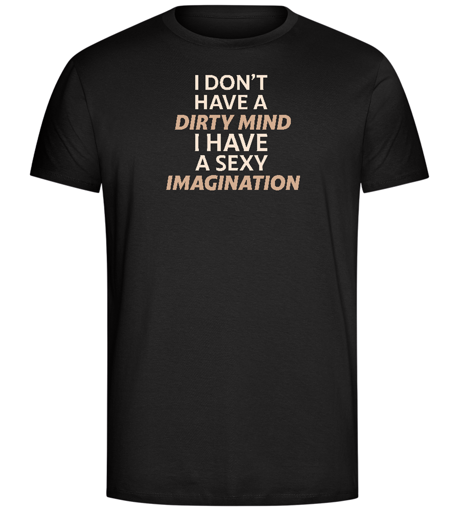 Sexy Imagination Design - Comfort Unisex T-Shirt_DEEP BLACK_front