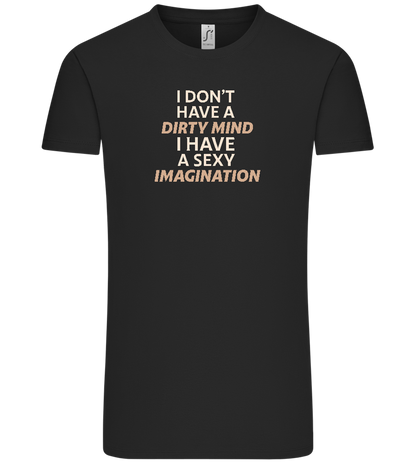 Sexy Imagination Design - Comfort Unisex T-Shirt_DEEP BLACK_front
