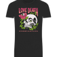 Skull Love Death Design - Basic Unisex T-Shirt_DEEP BLACK_front