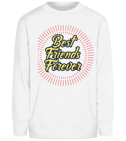 Friends Forever Design - Comfort Kids Sweater_WHITE_front