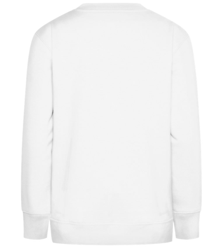 Friends Forever Design - Comfort Kids Sweater_WHITE_back