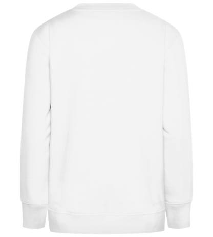 Friends Forever Design - Comfort Kids Sweater_WHITE_back