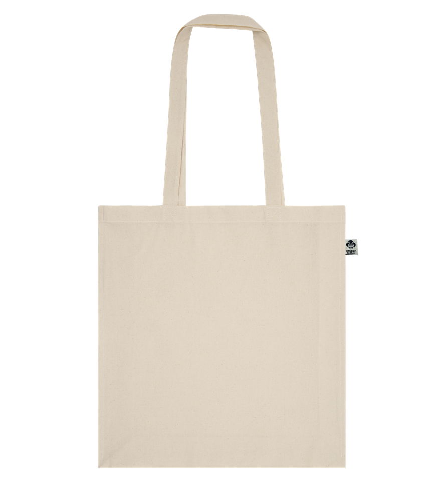 Essential organic cotton tote bag_BEIGE_back