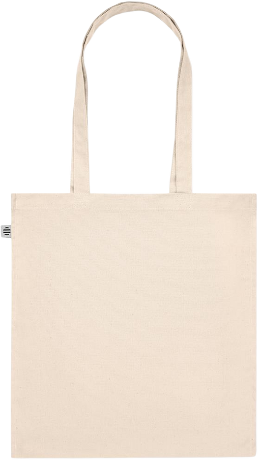 Essential organic cotton tote bag_BEIGE_back