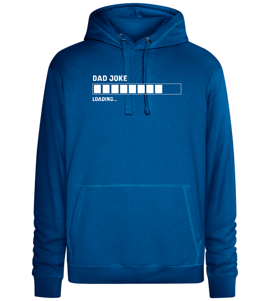 Dad Joke Loading Design - Premium unisex hoodie_ROYAL_front