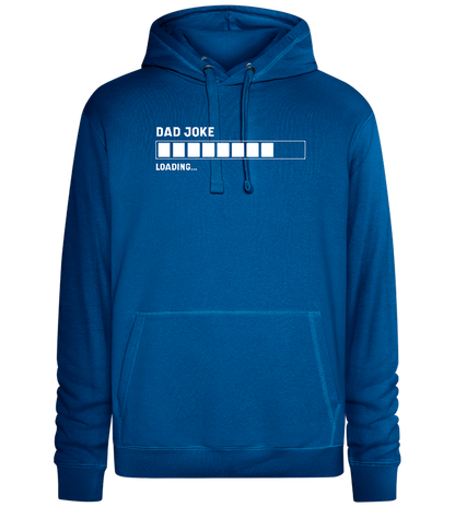 Dad Joke Loading Design - Premium unisex hoodie_ROYAL_front