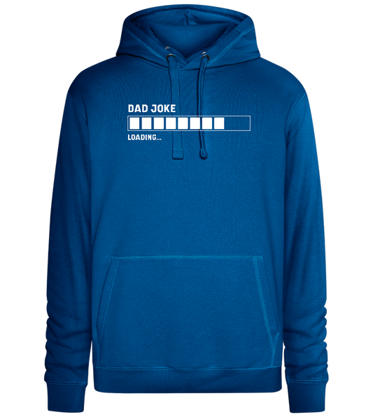 Dad Joke Loading Design - Premium unisex hoodie_ROYAL_front