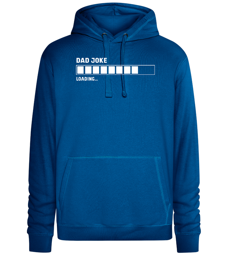 Dad Joke Loading Design - Premium unisex hoodie_ROYAL_front