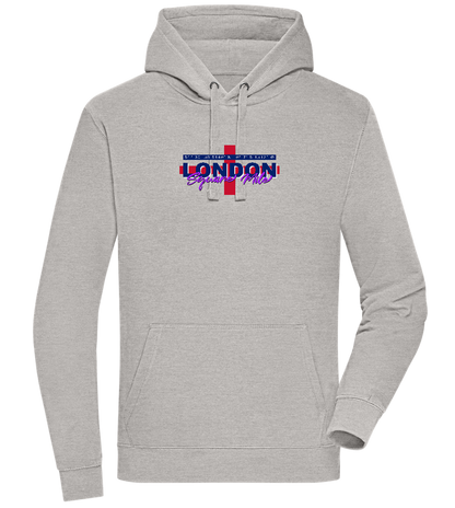 Square Mile Design - Premium unisex hoodie_ORION GREY II_front