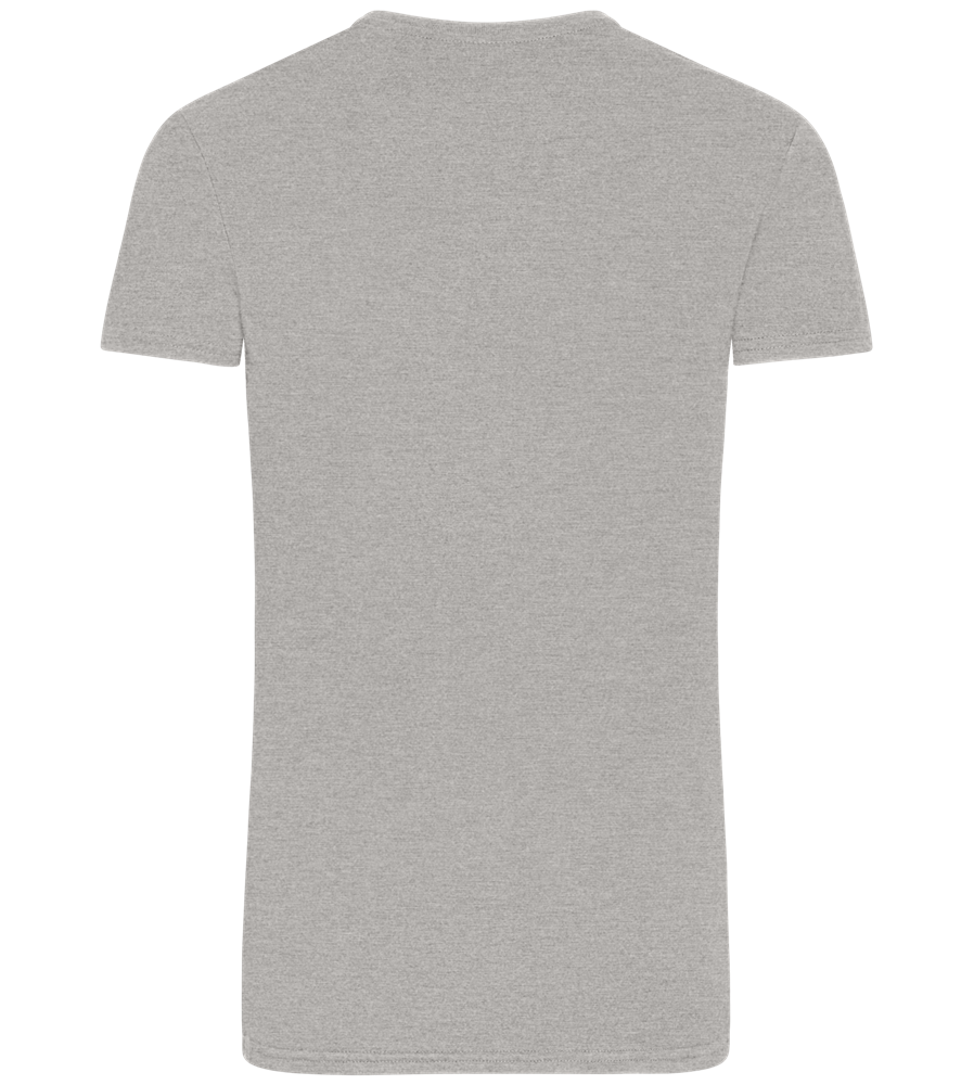 Peace Positive Mind Positive Life Design - Basic Unisex T-Shirt_ORION GREY_back