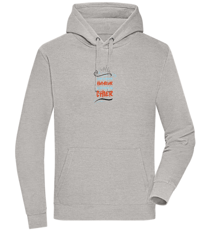 Good Mood Design - Premium unisex hoodie_ORION GREY II_front