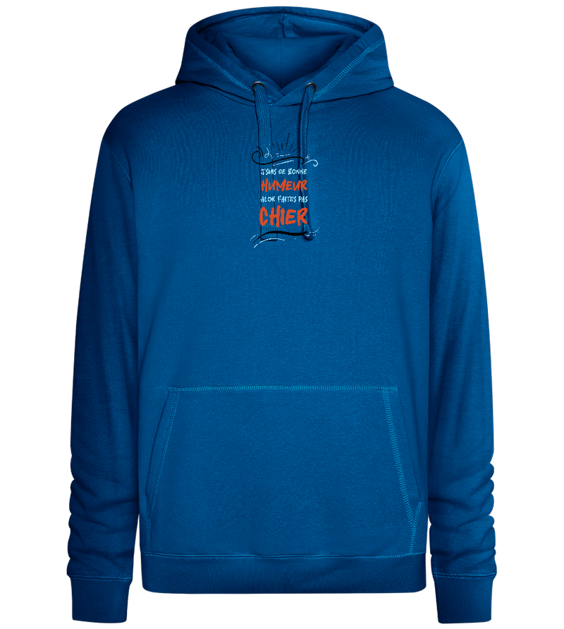 Good Mood Design - Premium unisex hoodie_ROYAL_front