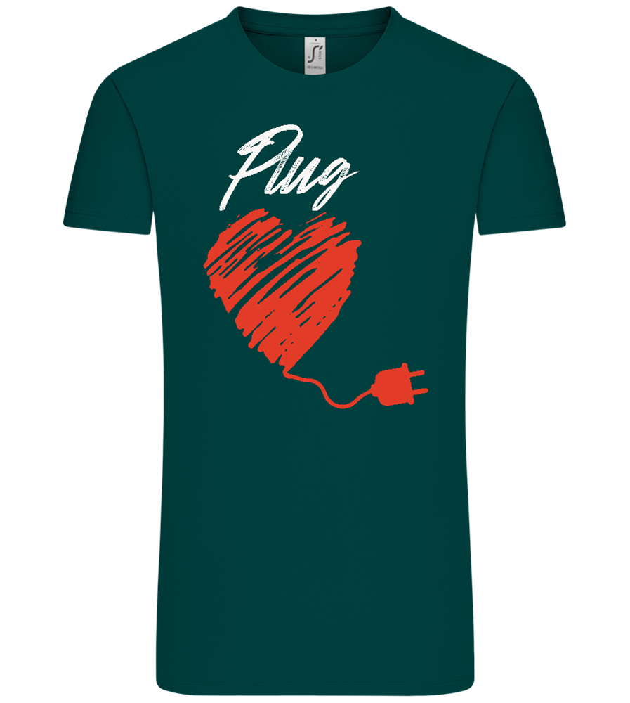 Plug Design - Comfort Unisex T-Shirt_GREEN EMPIRE_front