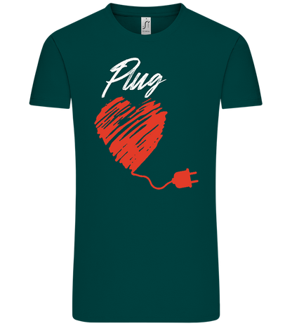 Plug Design - Comfort Unisex T-Shirt_GREEN EMPIRE_front