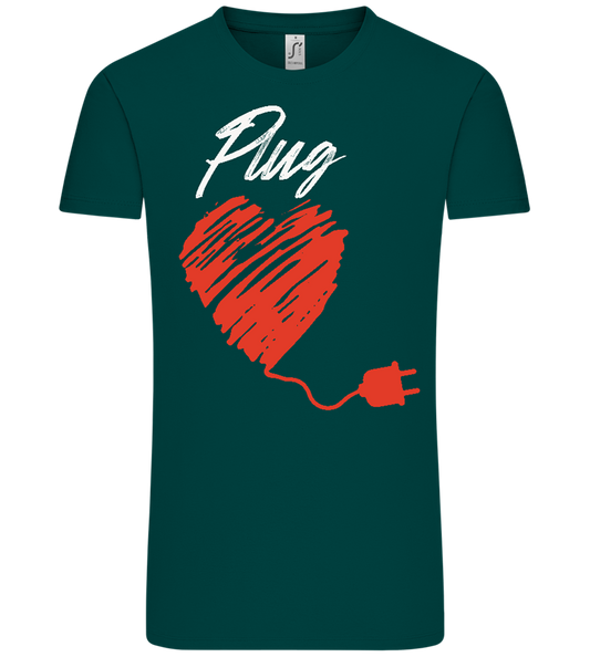 Plug Design - Comfort Unisex T-Shirt_GREEN EMPIRE_front