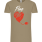 Plug Design - Comfort Unisex T-Shirt_KHAKI_front