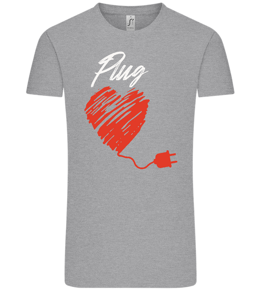 Plug Design - Comfort Unisex T-Shirt_ORION GREY_front