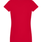 Want Some Fries Design - Basic women's v-neck t-shirt_RED_back
